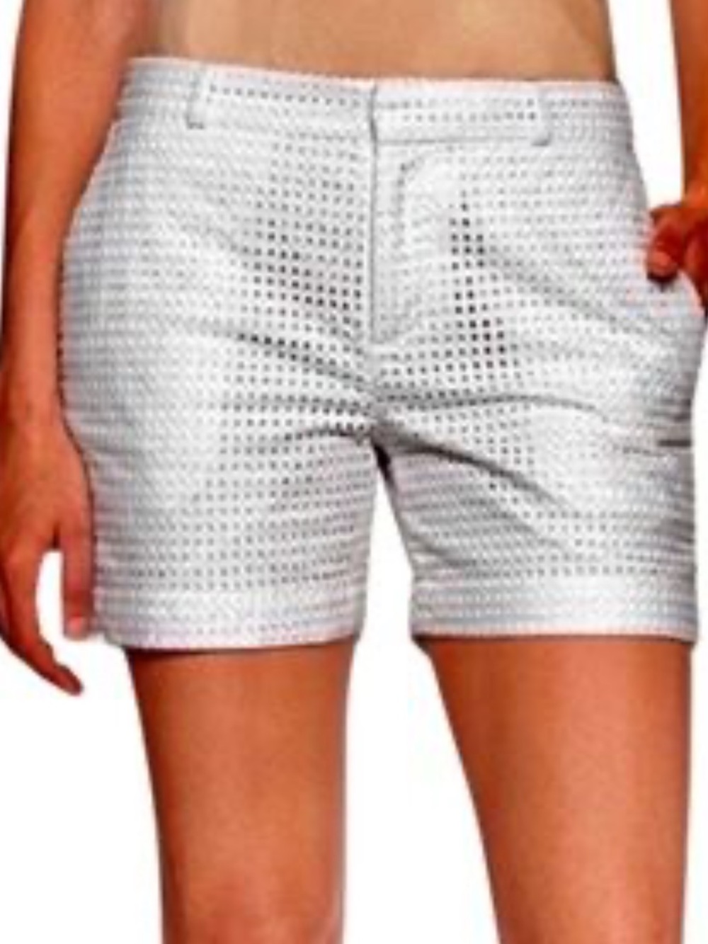 Banana Republic Vintage Ryan Fit Metallic Dot Shorts